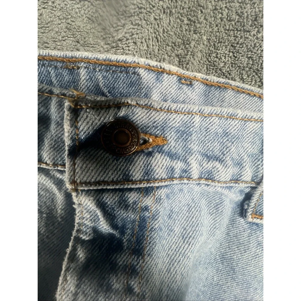 Vintage 90s Levi's 550 Distressed Mens Jeans, 36W 34L, Relaxed Fit Tapered‎ Leg